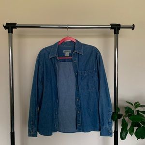 Eddie Bauer denim long sleeve